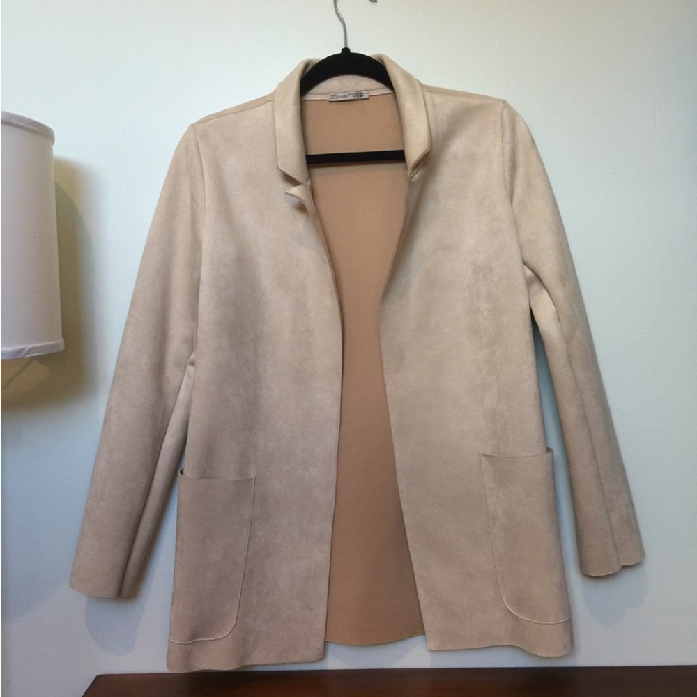 Zara Light Tan Women's Blazer